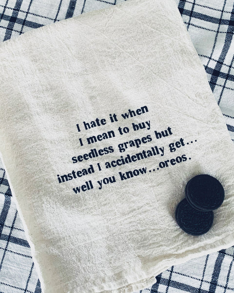 Using Dish Towels Like a Pro for Clean Kitchen Cooking — grapes lauren