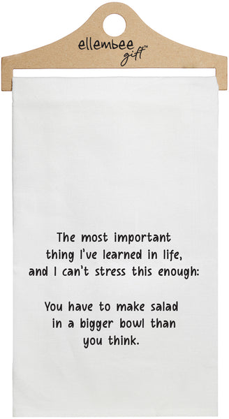 ellembee Home Eat A Salad Tea Towel