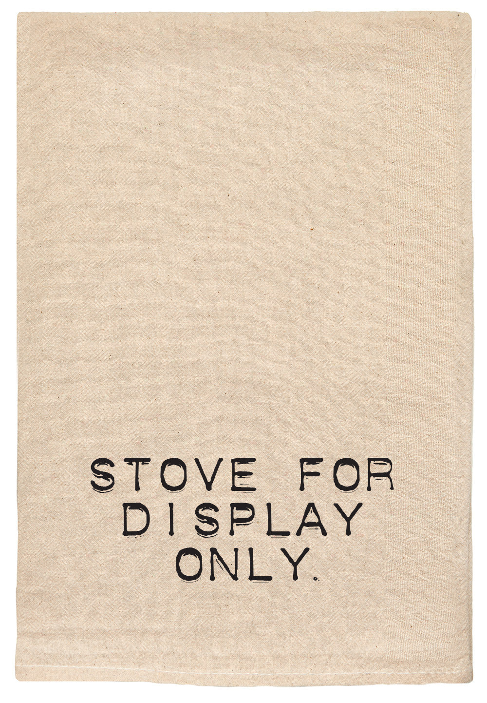 Stove, For Display Only - Tea Towel - Lone Star Art