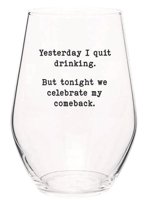 Purr Me A Glass – Cat Stemless Wine Glass, Etched Sayings, Cute Funny -  bevvee